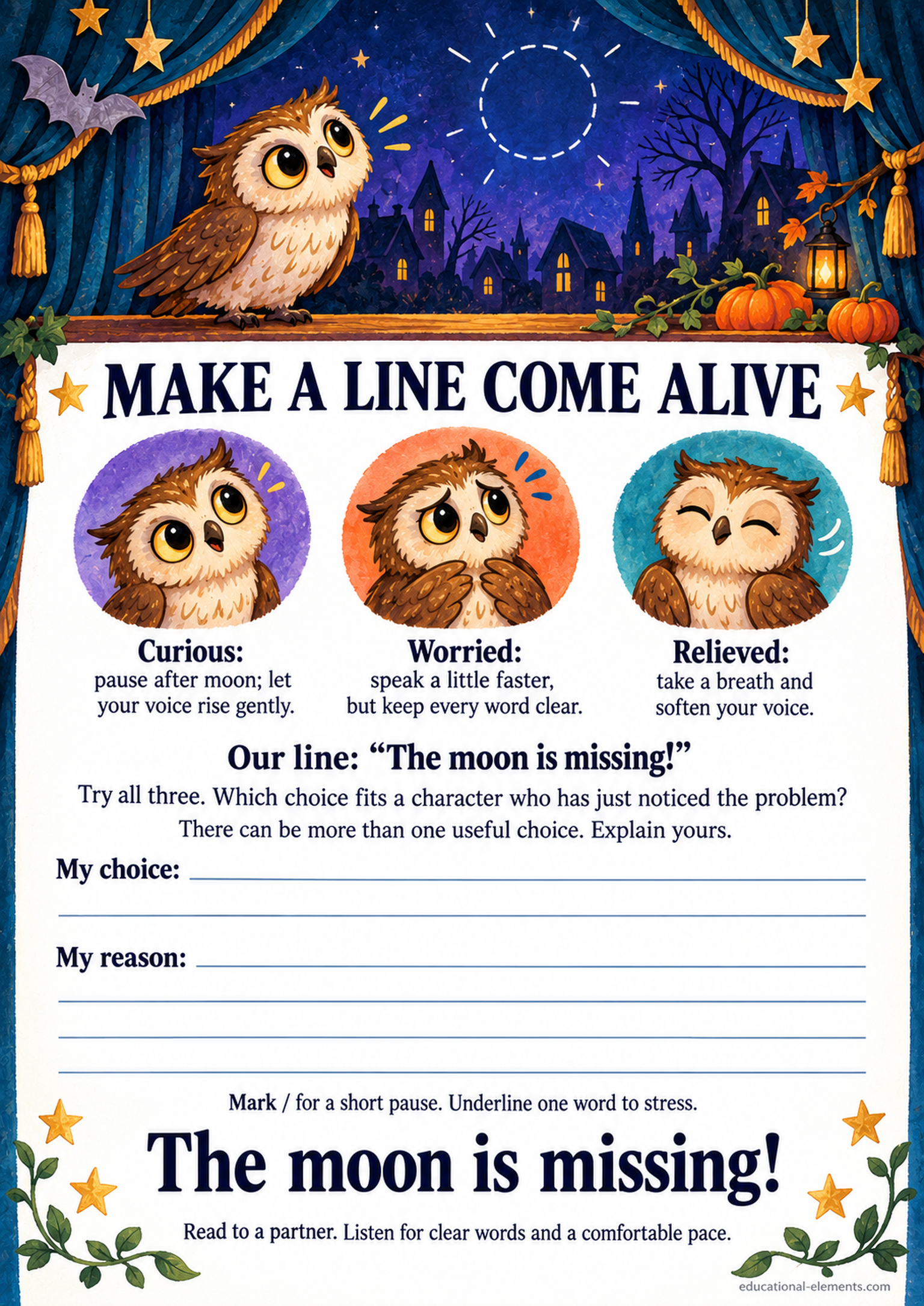 Make a Line Come Alive
